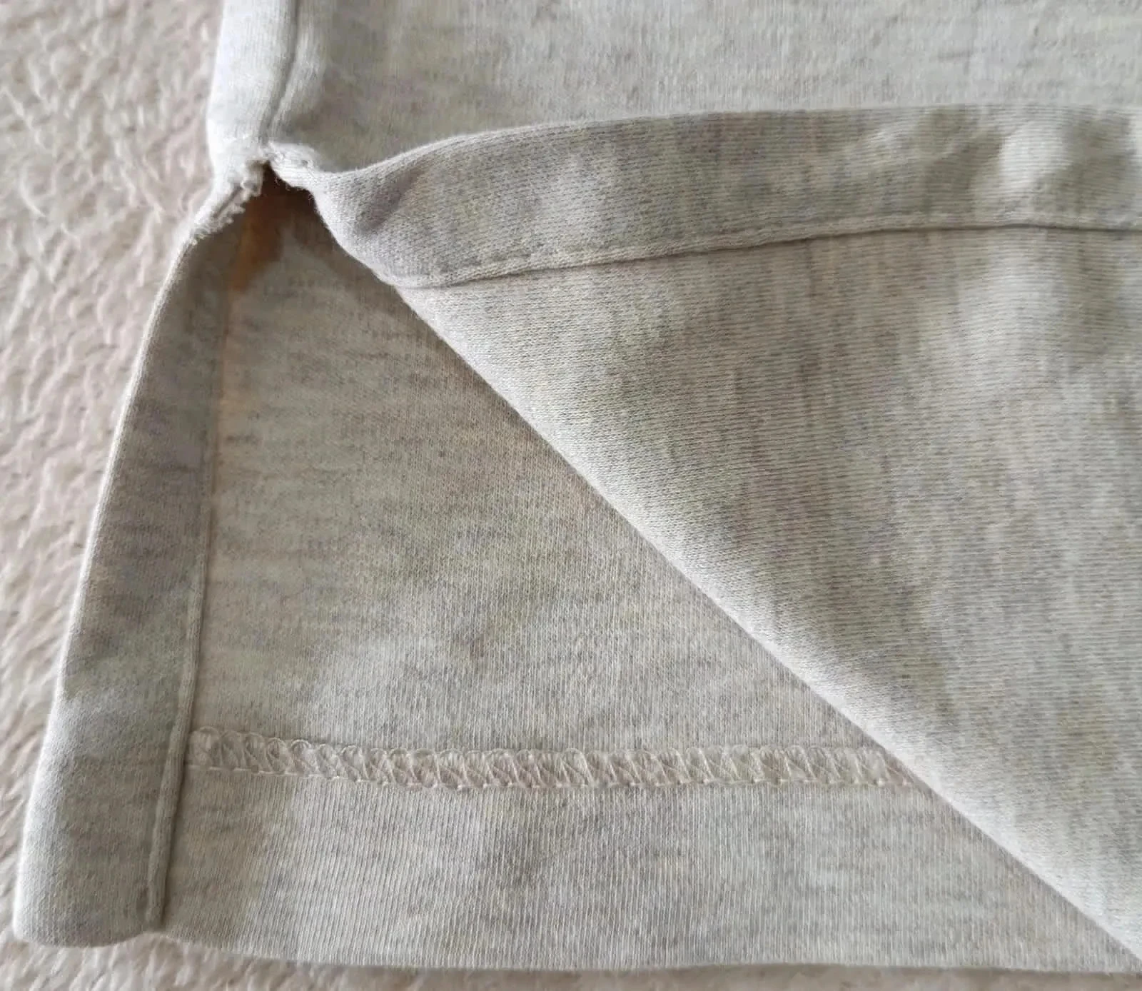 Polo Ralph Lauren pima soft touch beige geribbeld lange mouw Maat L – photo 8